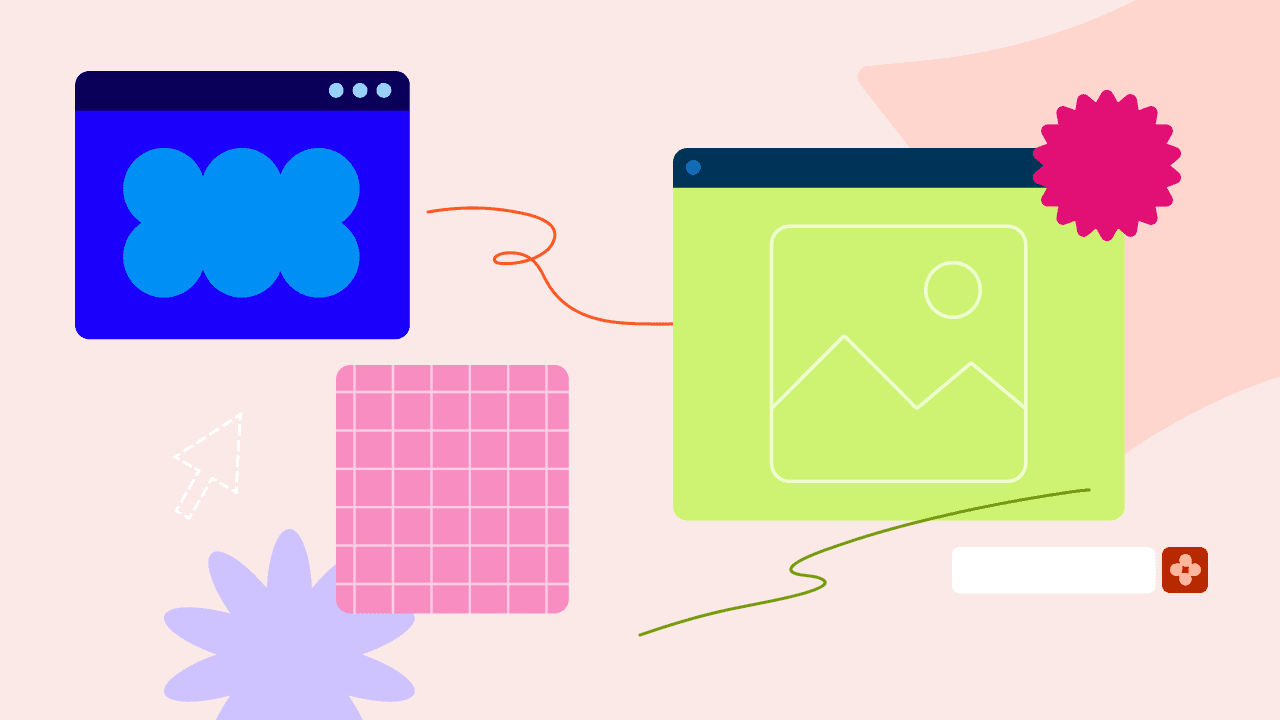 Illustration for the guide to 14 web design trends to keep an eye on in 2024